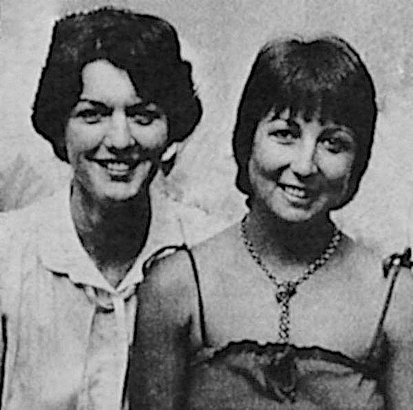 ABC Nationwide journalists Geraldine Doogue and Sharon Carleton (then Sharon Sullivan) February 1979
