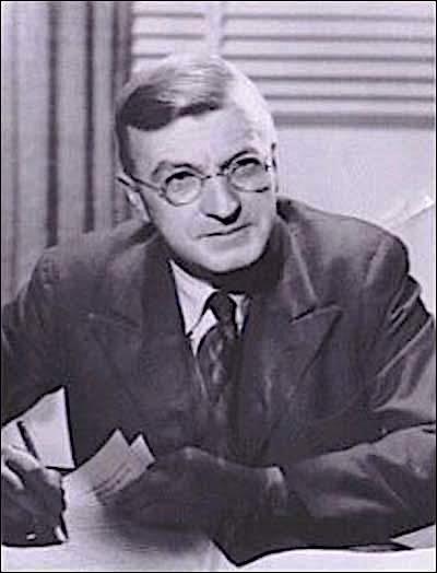 Rev. Kenneth Henderson, head of religious broadcasts in the 1940s