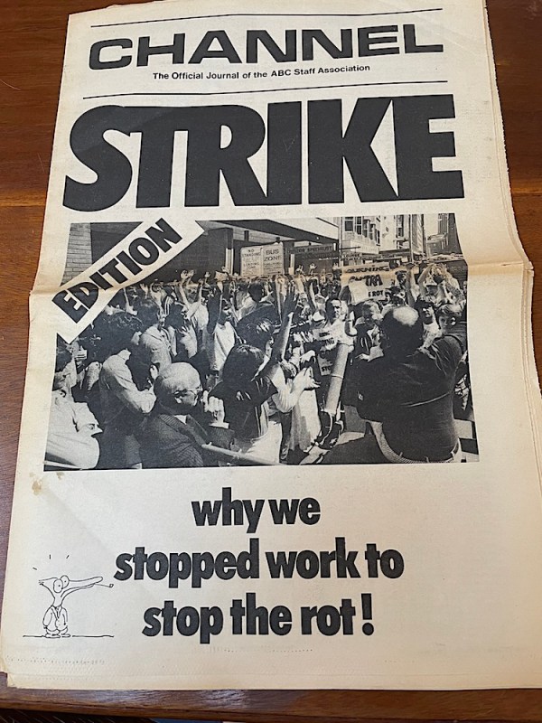 Front cover of the Staff Association’s journal, 'Channel'.