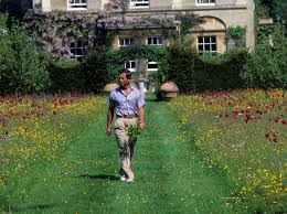 Prince Charles at Highgrove.