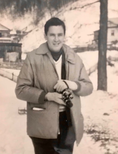 John began his career as a writer-reporter for the international news agency Visnews. He’s seen here in 1967 in Omsk, Russia (then the Soviet Union).